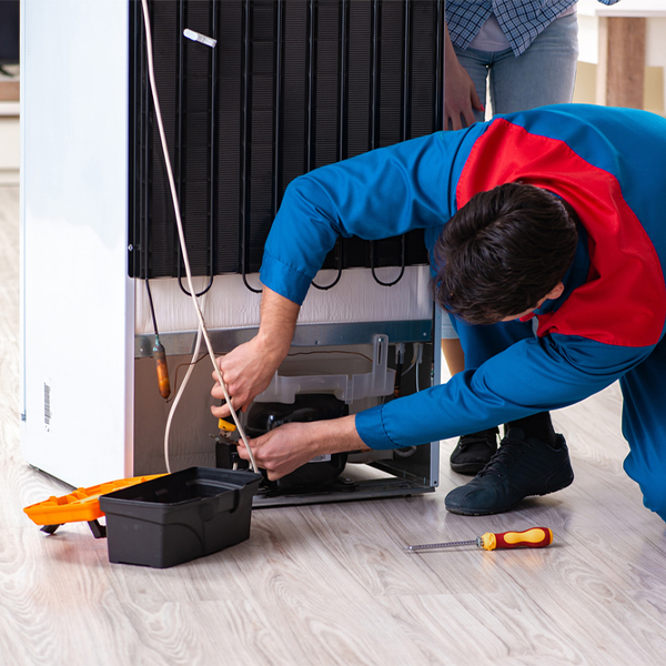 how much do you charge for refrigerator repair services in Tracy City Tennessee